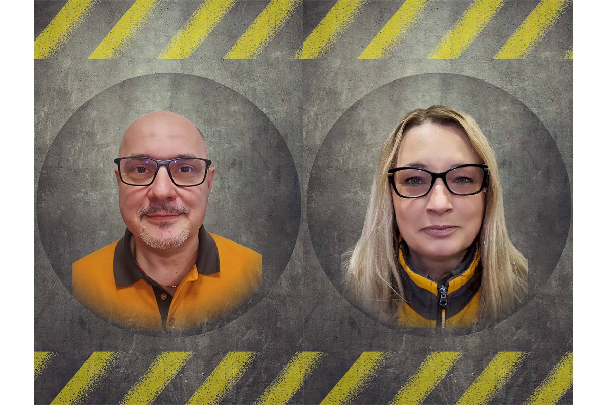 Portrét dvou zaměstnanců společnosti Hornbach