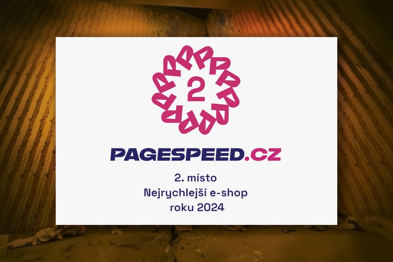 Ocenění Pagespeed.cz: Druhé místo nejrychlejší e-shop roku 2024