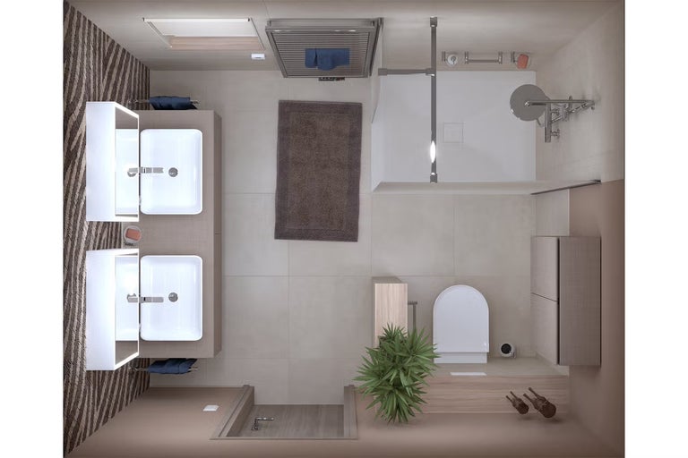 Vzorová koupelna Kapstadt