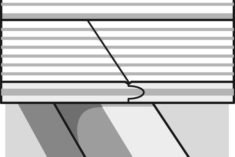 Žaluzie se stahovací šňůrou