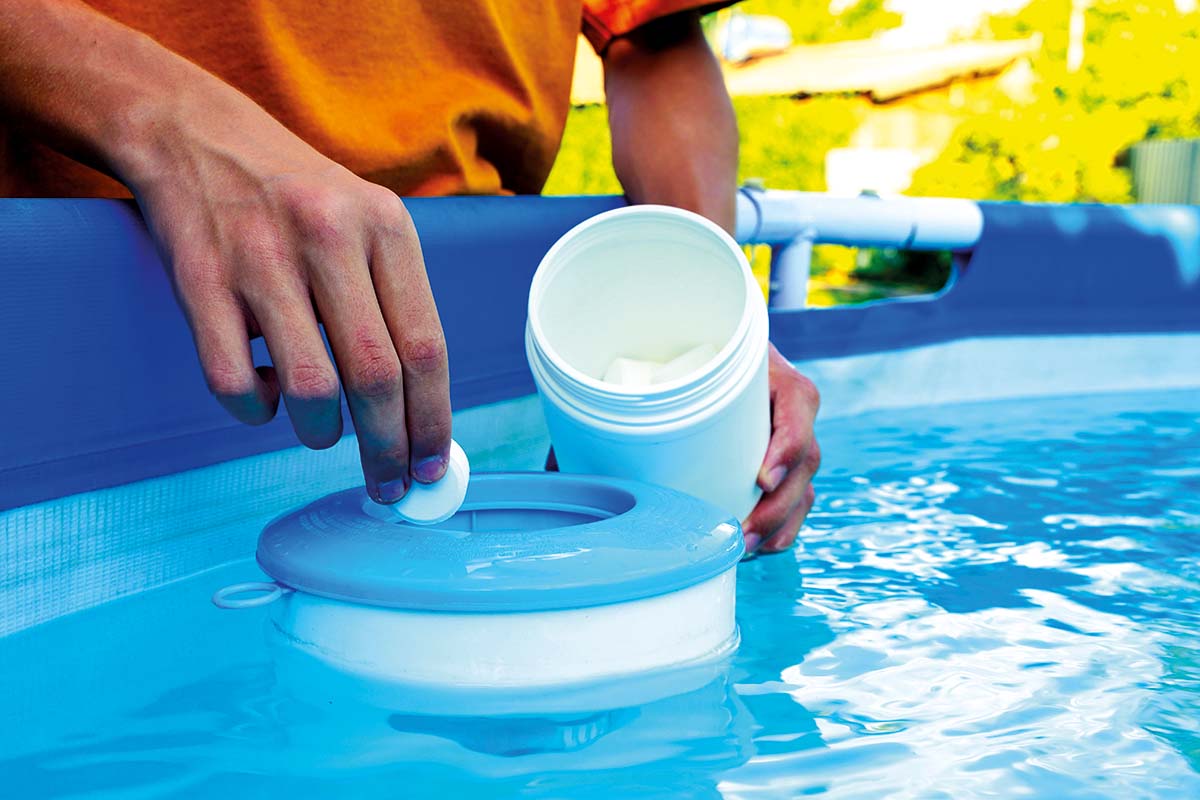 Bezchlorová bazénová chemie