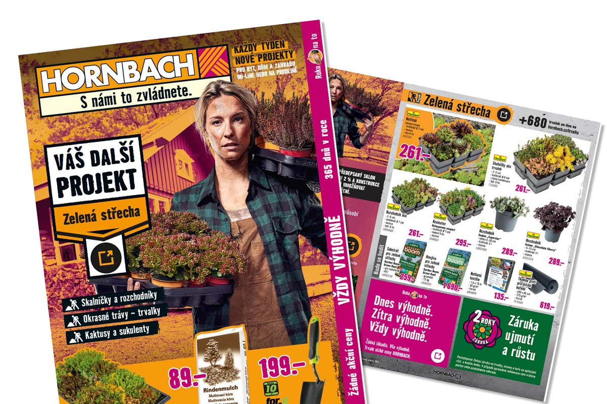 Online katalog HORNBACH CZ: Váš další projekt - Zelená střecha