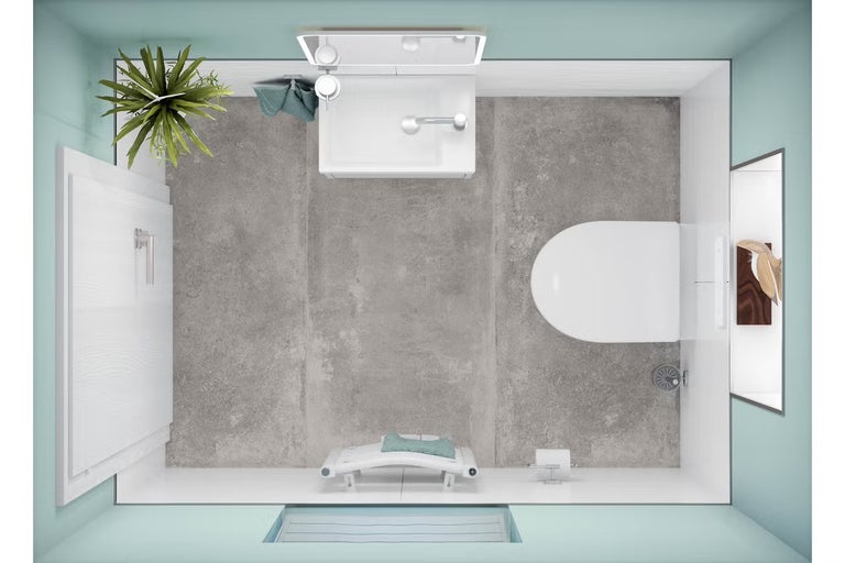 Vzorová koupelna Helsinki