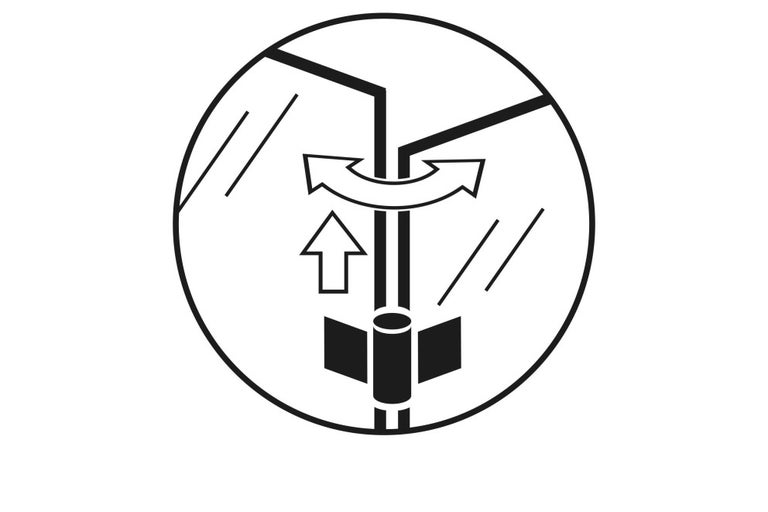 Symbol pro otočné a výsuvné výrobky