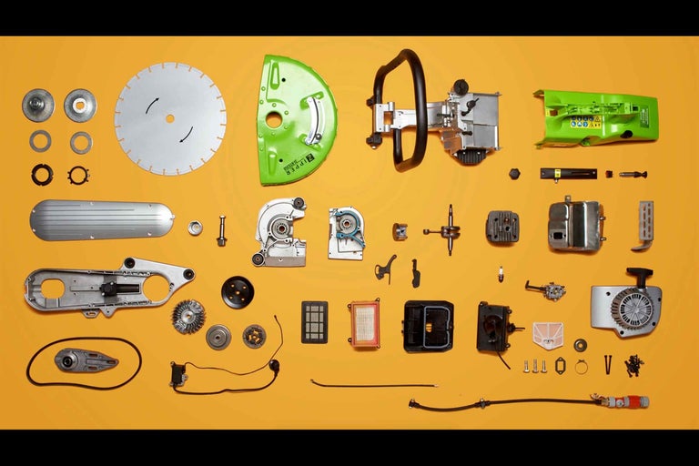 Demontáž 001: Řezačka betonu