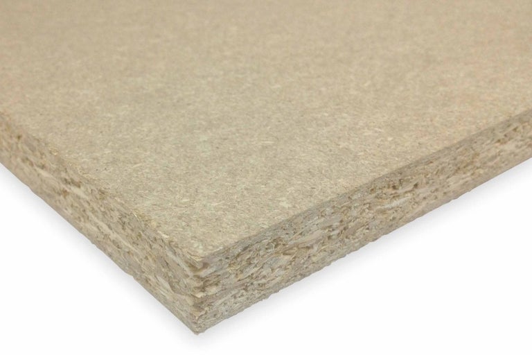 Dřevotřísková deska v detailu