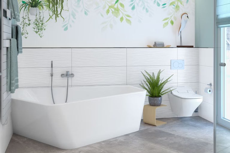 Vzorová koupelna Helsinki