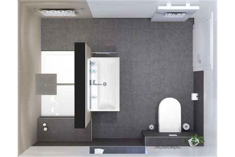 Vzorová koupelna Tokio