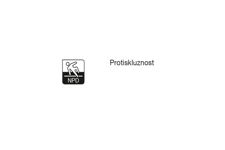 Symbol protiskluznosti