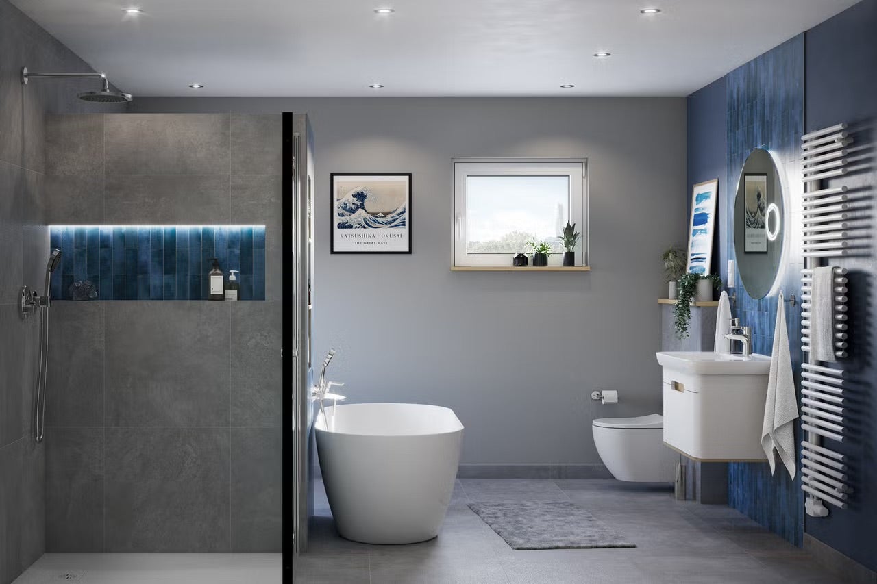 Vzorová koupelna Malmö