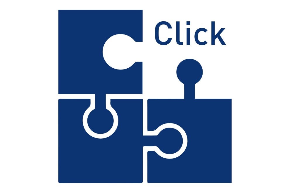Symbol skládačky Click