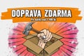 Doprava zdarma pro balíky nad 2499 českých korun