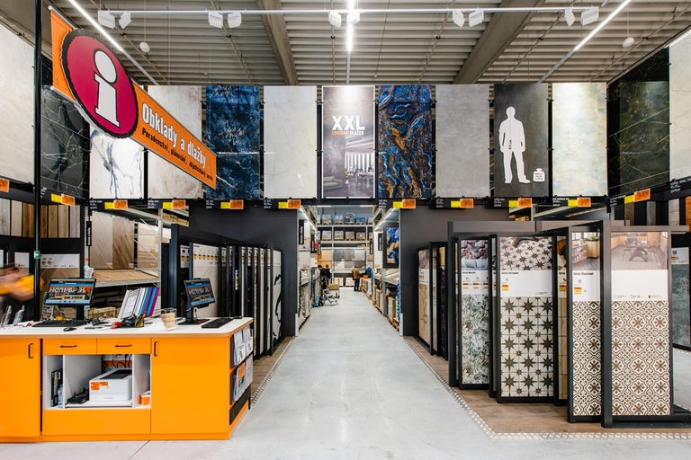 Nové XXL centrum obkladů a dlažeb