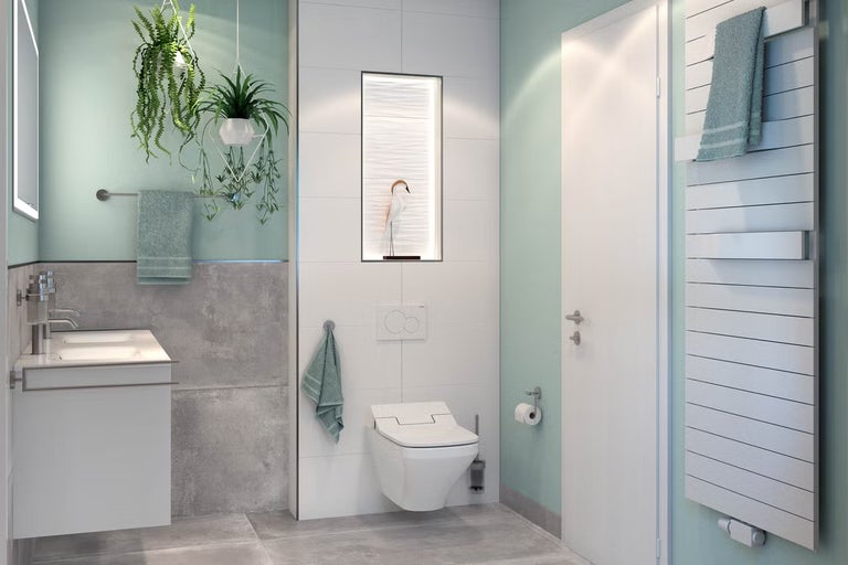 Vzorová koupelna Helsinki