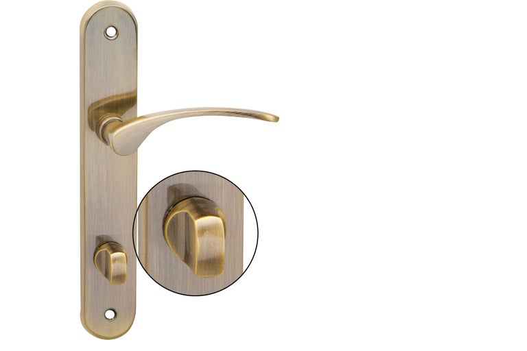 Sada dveřního kování s otočným knoflíkem