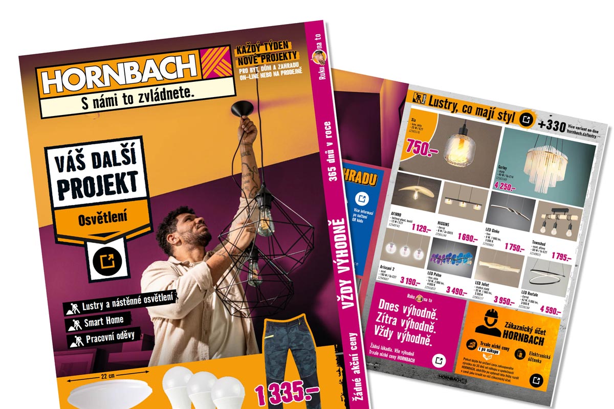Online katalog HORNBACH CZ: Váš další projekt - Osvětlení