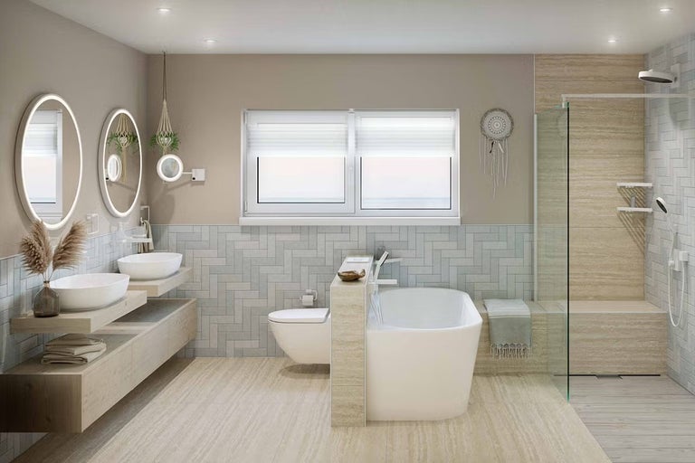 Vzorová koupelna Zeeland