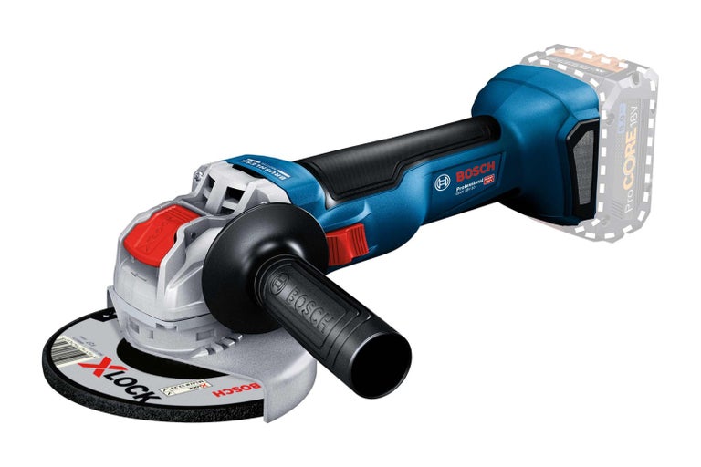Akumulátorová úhlová bruska Bosch se systémem X-Lock