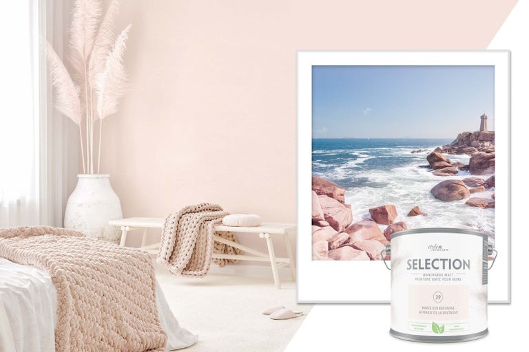 Světlý a přátelský interiér s barvou na stěny, okrasnými rostlinami a dekoracemi