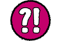 Symbol otazníku a vykřičníku