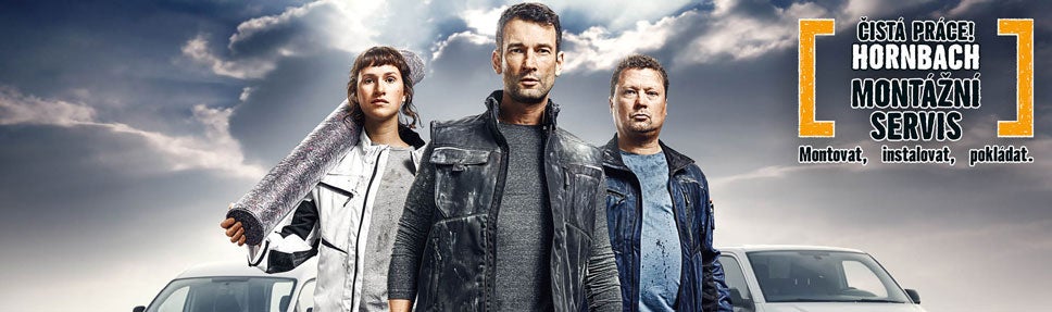 Montážní servis Hornbach s řemeslníky a dodávkou