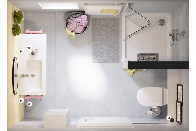 Vzorová koupelna Hamburg