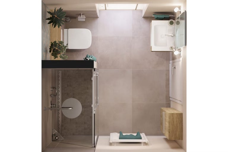 Vzorová koupelna Washington