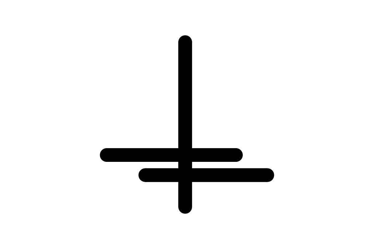 Symbol obráceného kříže