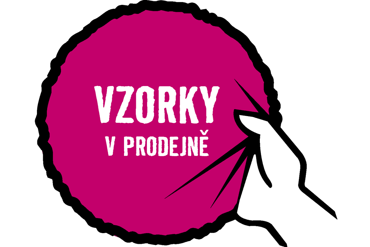 Vzorky v prodejně
