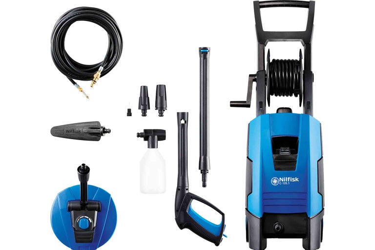 Vysokotlaký čistič Nilfisk s příslušenstvím