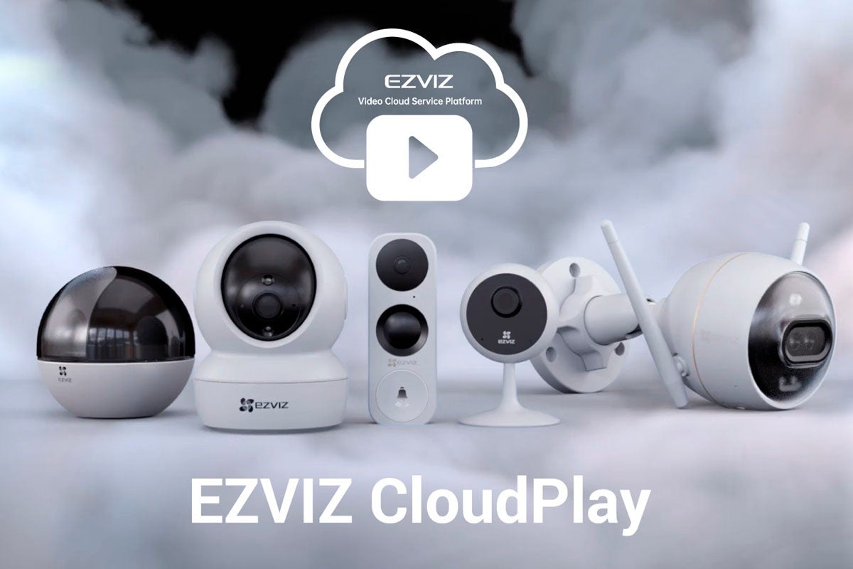 EZVIZ Bezpečnostní kamery a cloudová platforma pro záznam videa