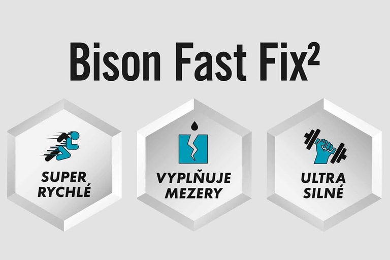 Nová dimenze lepení s Bison Fast Fix²