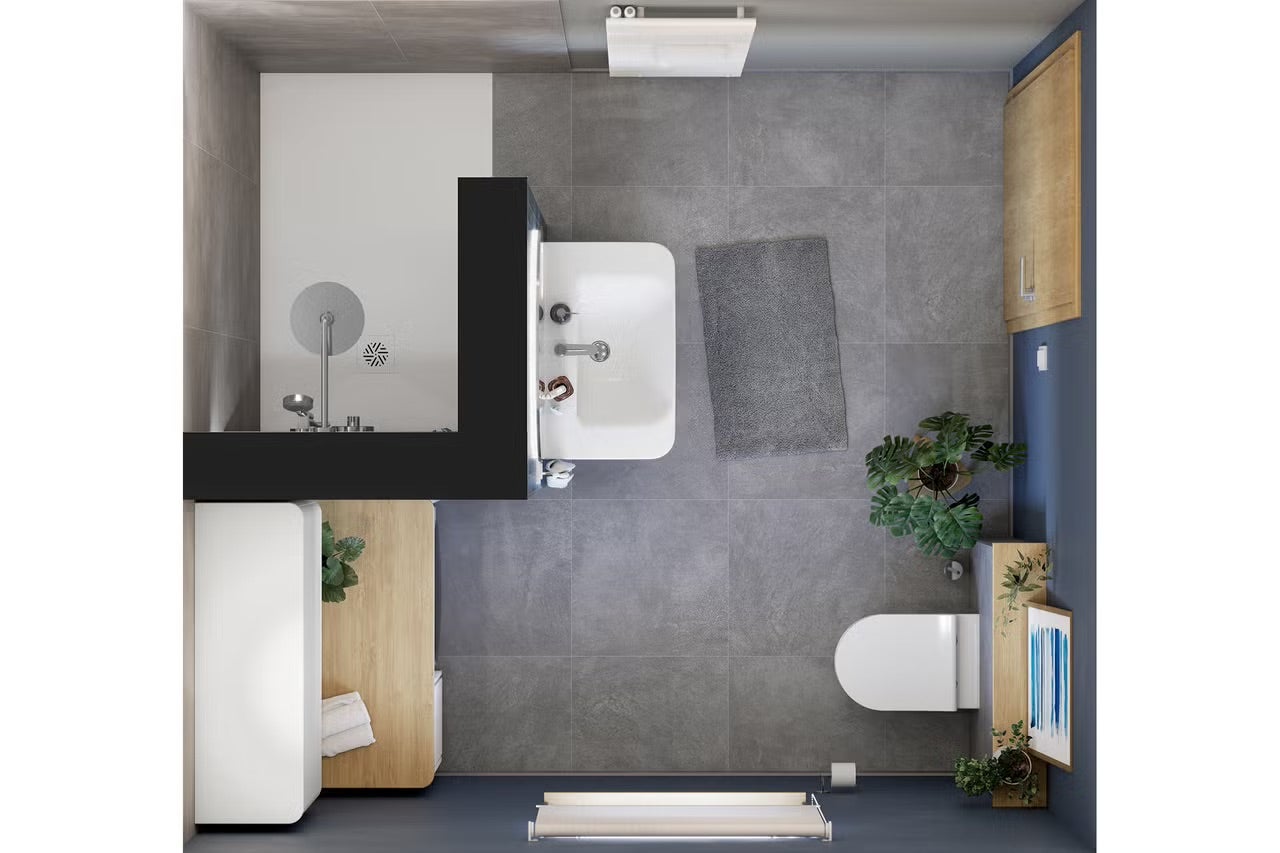 Vzorová koupelna Malmö