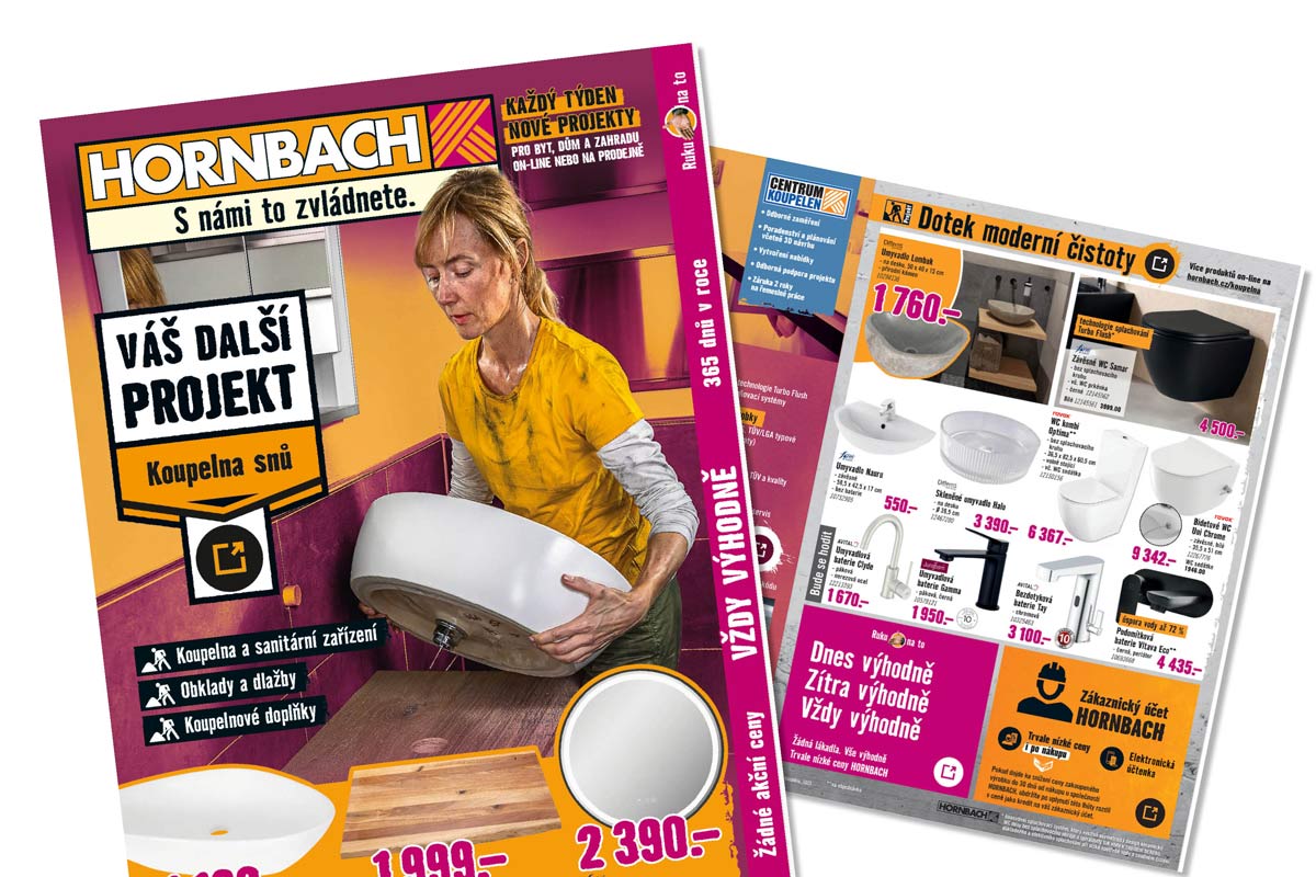 Online katalog HORNBACH CZ: Váš další projekt - Koupelna snů