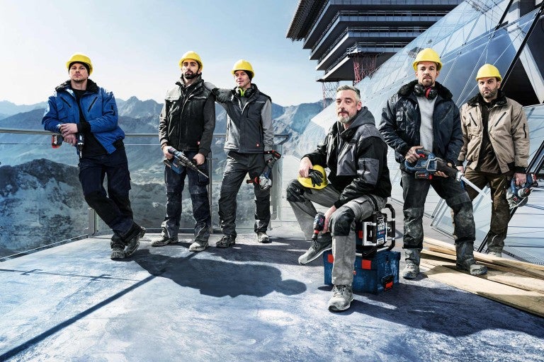 Máte vysoké nároky na nářadí? Pracujte s modrým elektrickým nářadím Bosch Professional