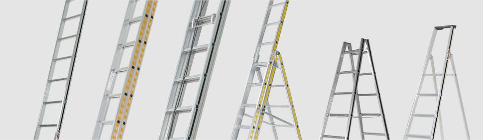 Přehled různých kovových žebříků