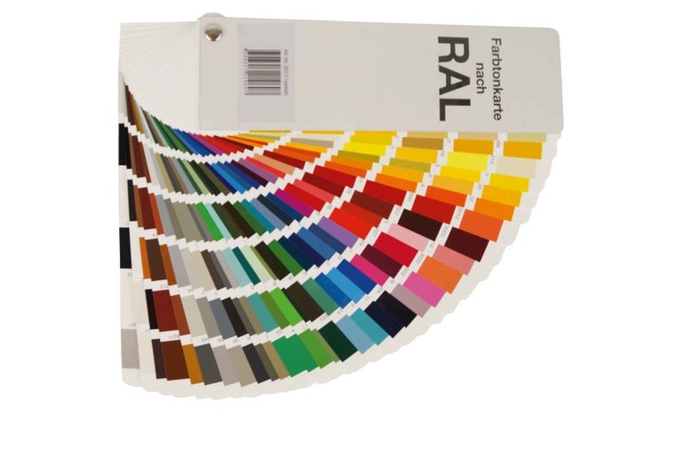 Vzorník barev RAL pro výběr barev