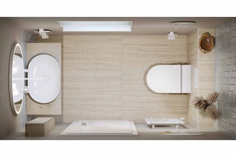 Vzorová koupelna Zeeland