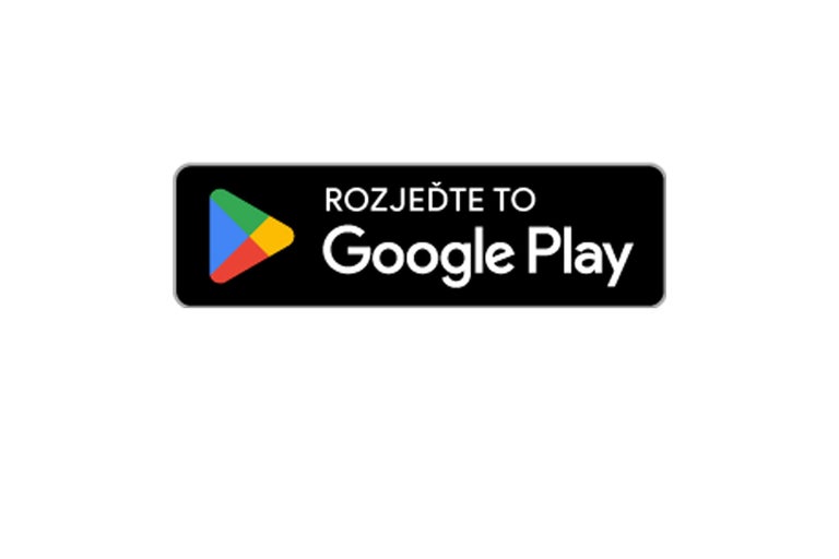 Tlačítko Google Play Rozjedte To
