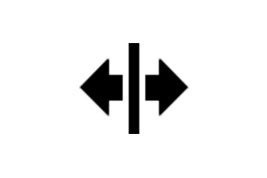 Symbol pro boční posun