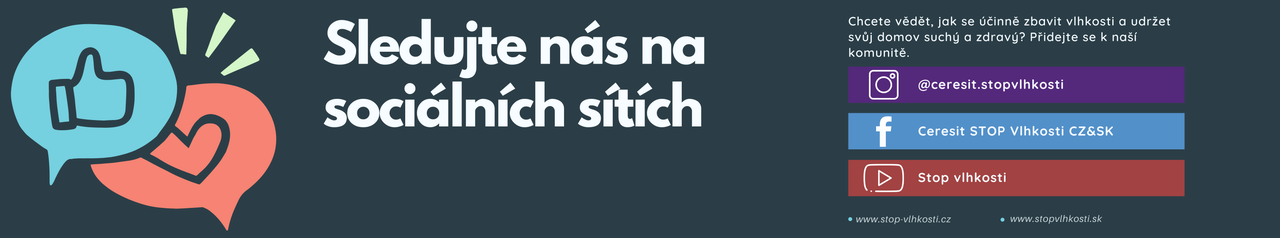 Sledujte nás na sociálních sítích