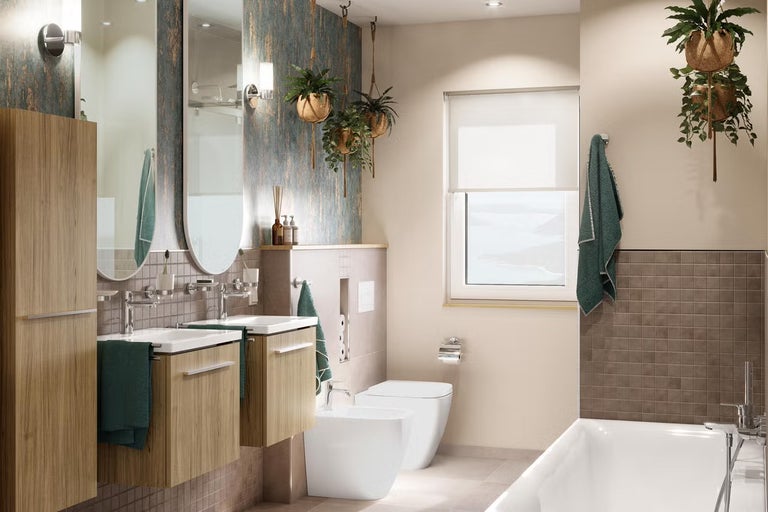 Vzorová koupelna Washington