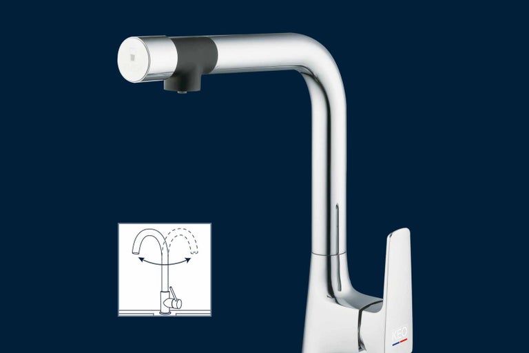 Kuchyňská baterie s otočným výtokem