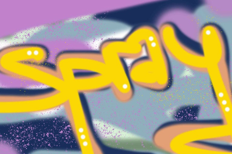 Ilustrace slova Sprej