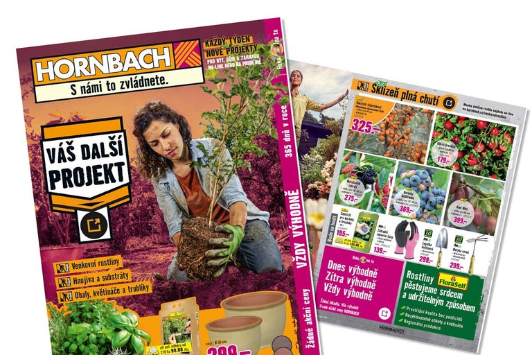 Online leták HORNBACH CZ: Váš další projekt - Sezónní rostliny