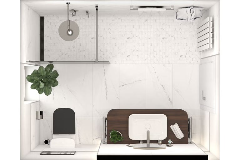 Vzorová koupelna Manhattan