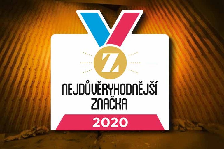 Ocenění 'Nejdůvěryhodnější značka 2020'
