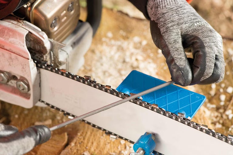 Jak nabrousit řetězovou pilu