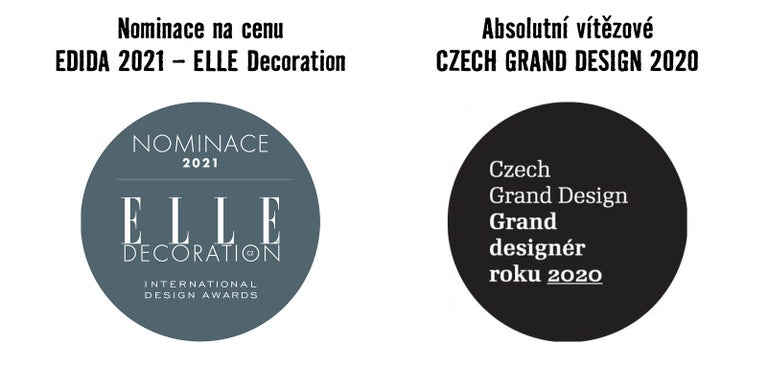 Ocenění EDIDA 2021 a Czech Grand Design 2020
