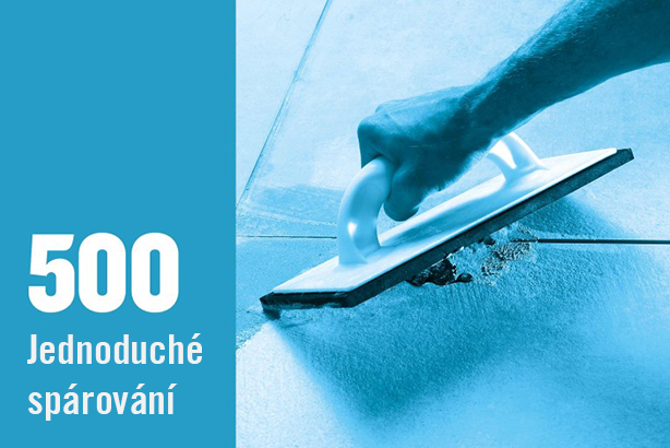 Spárování s hladítkem na spáry